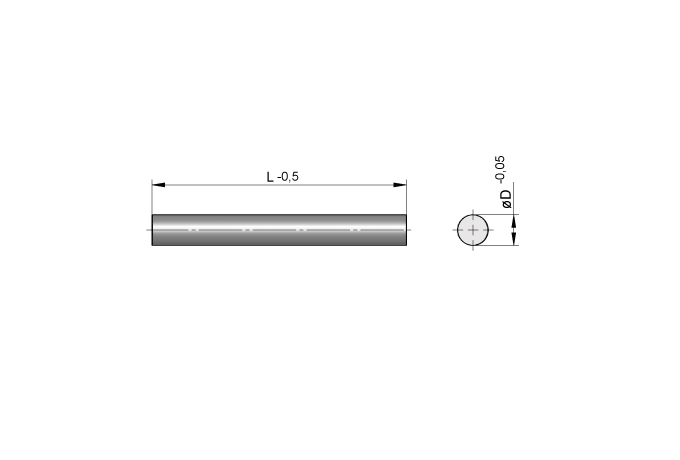S3201 Zylindrischer Wärmeleitstift