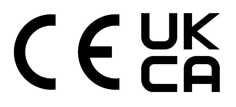 CE- and UKCA-certified